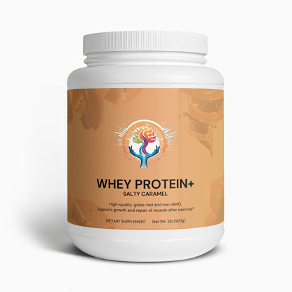 Whey Protein (Salty Caramel Flavor) Grass–Fed Non–GMO